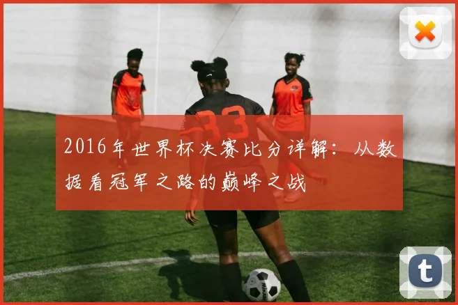 2016年世界杯决赛比分详解：从数据看冠军之路的巅峰之战